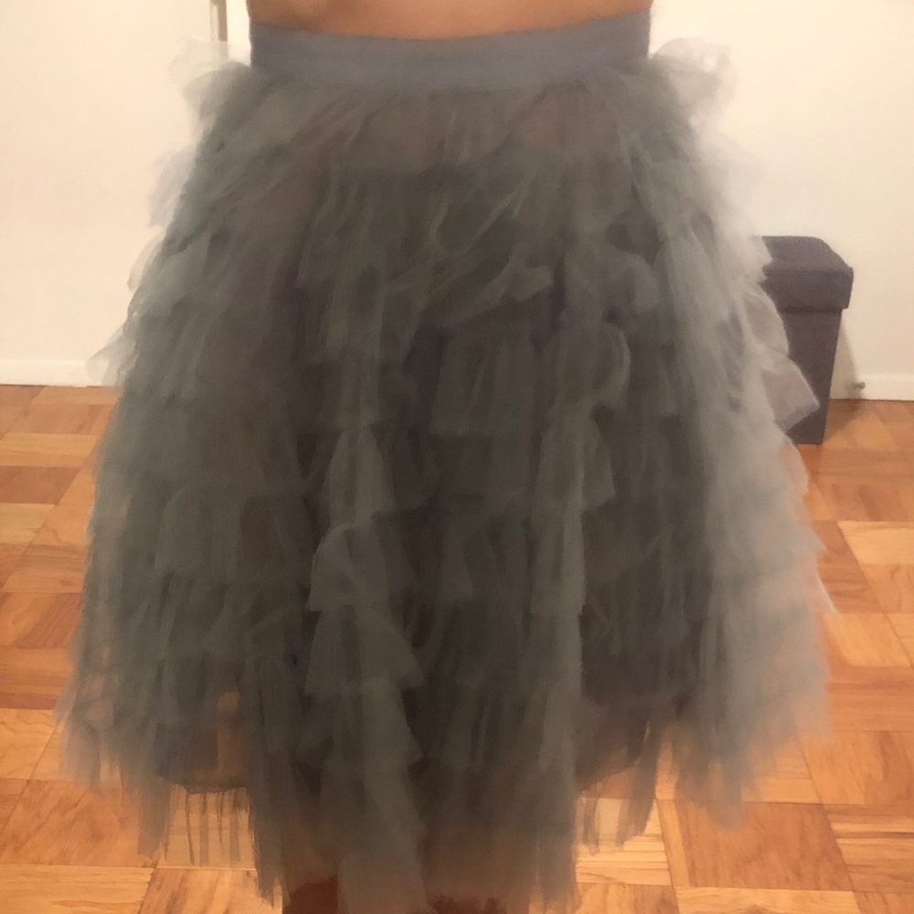 RED VALENTINO Baby Blue Skirt